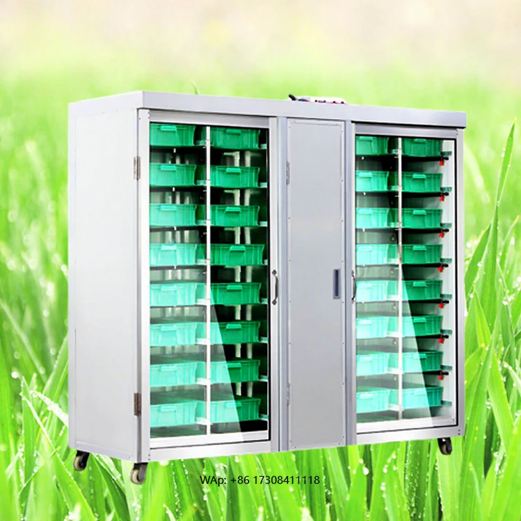 Widely  Mung Soybean Hydroponic Trays Fodder Green Seeds Germination Chamber Sprouting Bean Sprout Growing Machine