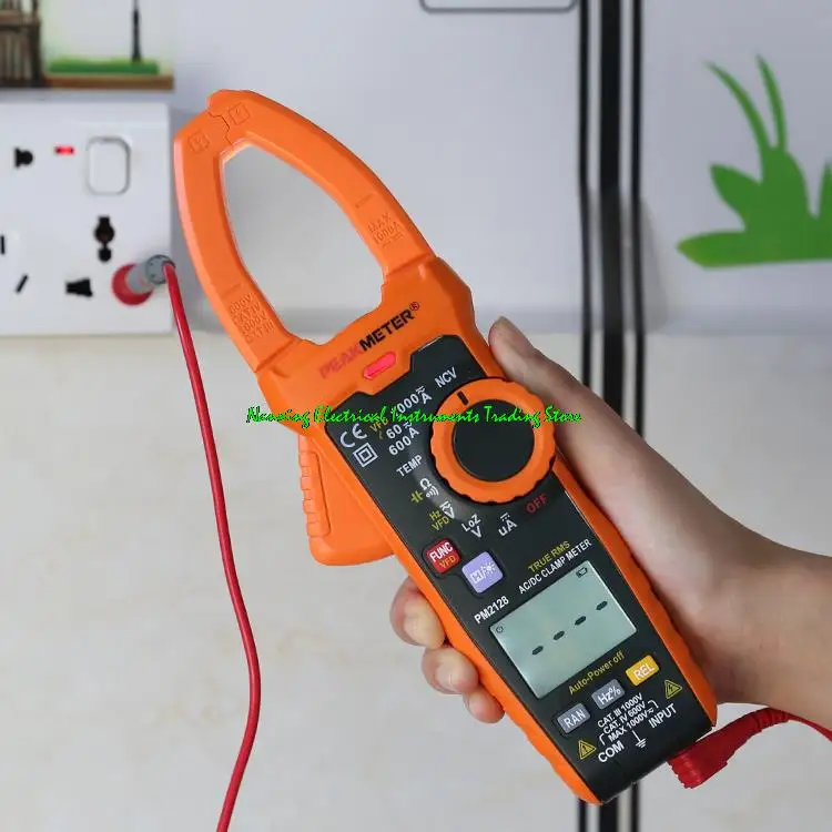 PM2118/PM2118S Digital clamp meter AC/ DC Voltage Resistance Capacitance Frequency Low Pass Filter Current Clamp meter