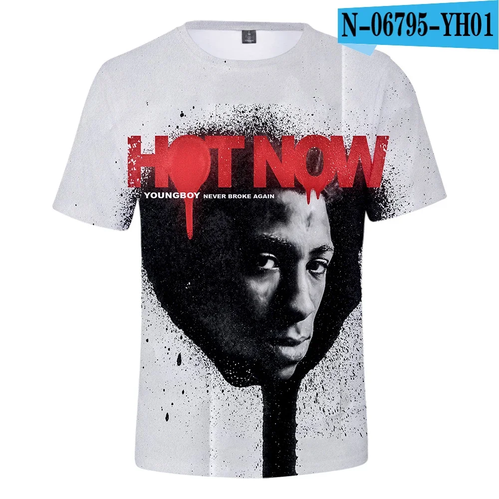 Men's Short-sleeved Crew Neck Casual T-shirt, Sexy Singer, Prosecutor, Printed Gboy, Fashion Trend, Popular Summer Wear