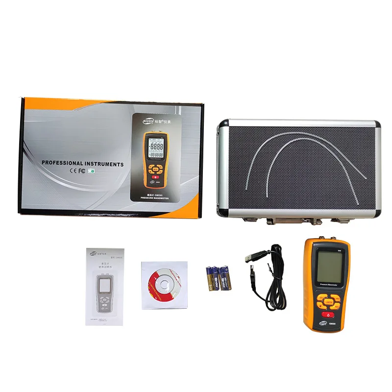 GM505 Handheld Differential Pressure Gauge Tool PRESSURE MANOMETER