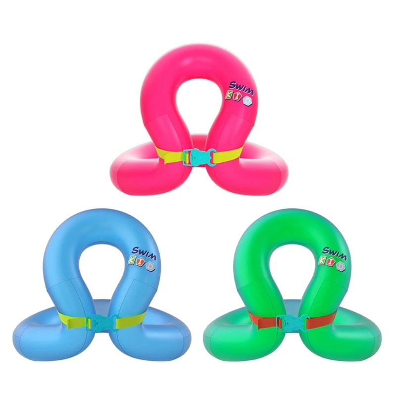 Learn To Swim Practice Aid for Kids, Inflatable PVC Swim Support in Pool, Shore, and Daily Beach Water Play Use X7JD