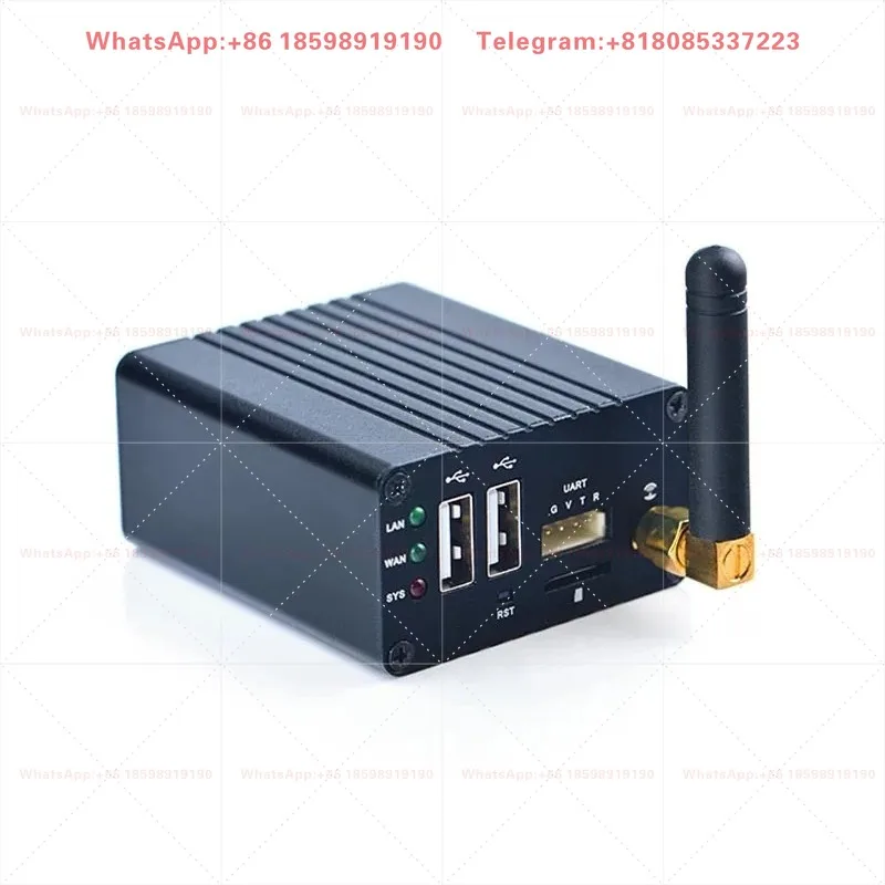 1GB RAM 8GB Storage Linux IoT Router Board Dual Screen Display Open Source Ubuntu OpenWrt Support GPIO Pin Header