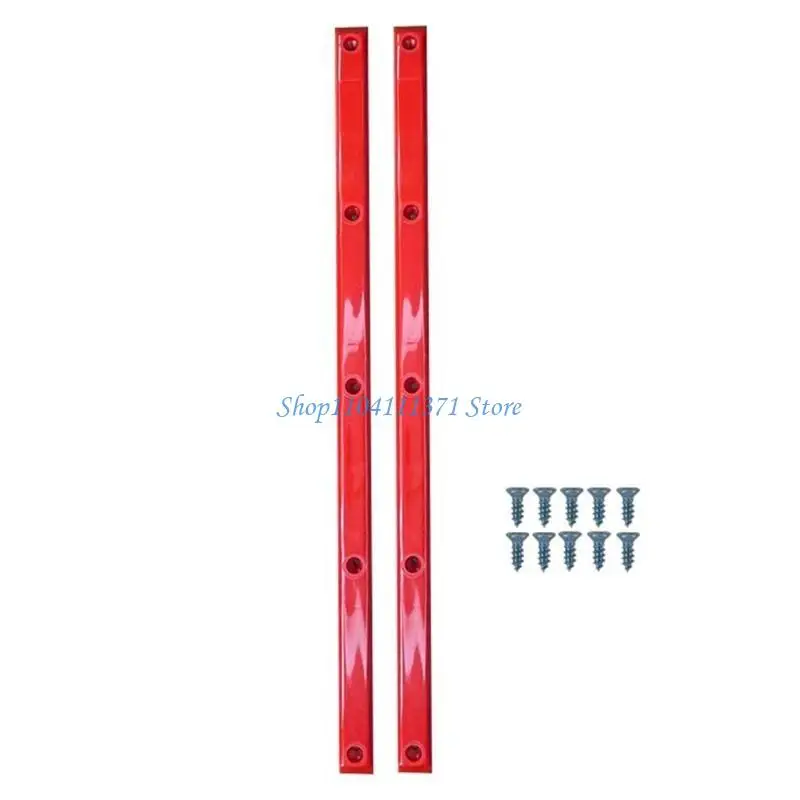 

P9FC Light weight Skateboard Rib Guard Rails Reinforced Skateboard Rib Cover Guards for Street Skating