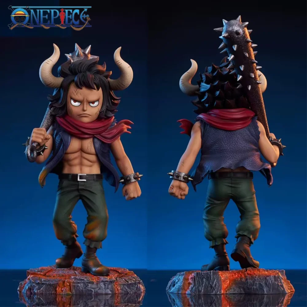 24cm One Piece Kaidou Anime Figure Childhood Series Figure PVC Action Figures Statue Collectible Ornament Model Birthday Gift