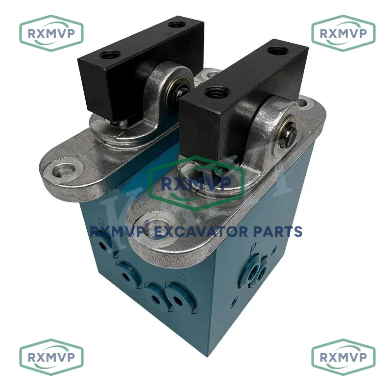 For Kobelco SK SK200-5/SK120-5 Excavator Foot Valve Assembly Excavator Parts SK200-5/SK120-5 4 hole Footwork Assy Foot Valve