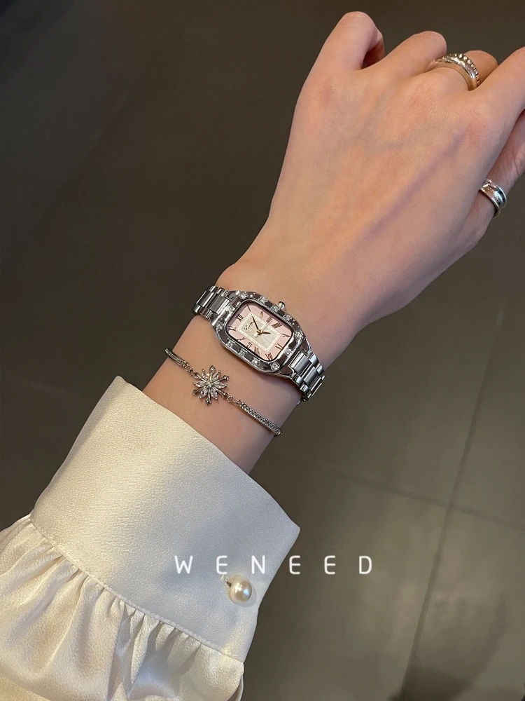 

2026 New Women'S Luxury WatchElegant And Sophisticated Steel Band Watch For Women A Perfect Gift For Ladies, Women'S Accessories