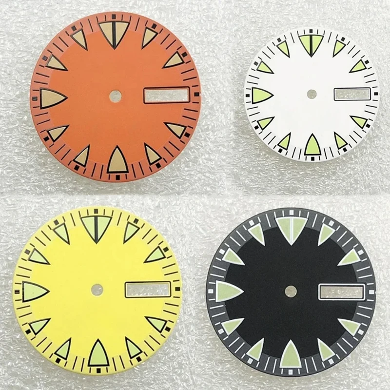 

NH36 Dial 28.5mm Green Luminous Watch Dial for NH36A 4R36 Automatic Movement Mechanical Watch Faces Accessories NEW DIY