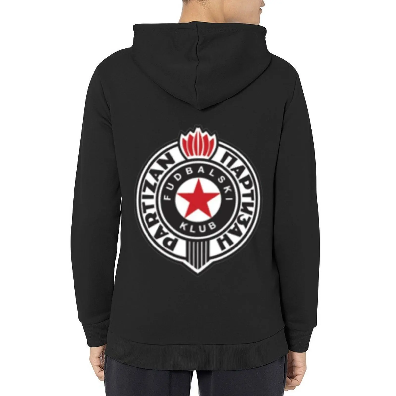 

FK Partizan Belgrade Heraldry Hoodie men's winter sweater hooded shirt men wear autumn clothes pullover hoodies