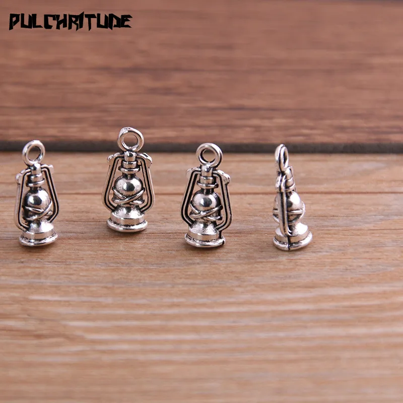  20pcs 8*16mm Metal Zinc Alloy Light Charms Fit Jewelry Daily Necessities Pendant Charms Makings