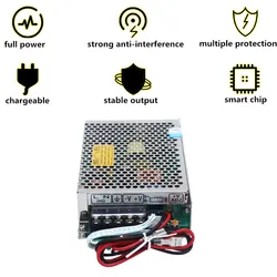 UPS Switching Power Supply Module 12V 24V 120W with UPS Charge Function AC 110/220V to DC 12V 24V Battery Charger Power Board