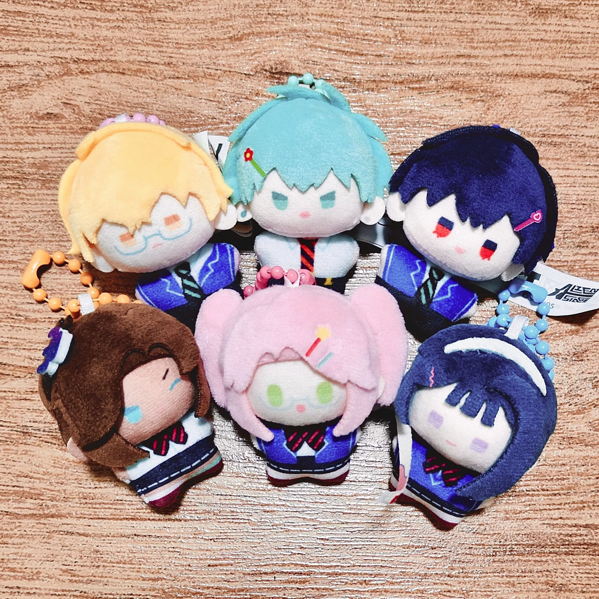 

Alien Stage Mini Soft Plush Doll Cartoon Stuffed Keychain Pendant Cute Bag Decoration For Anime Fans Collection