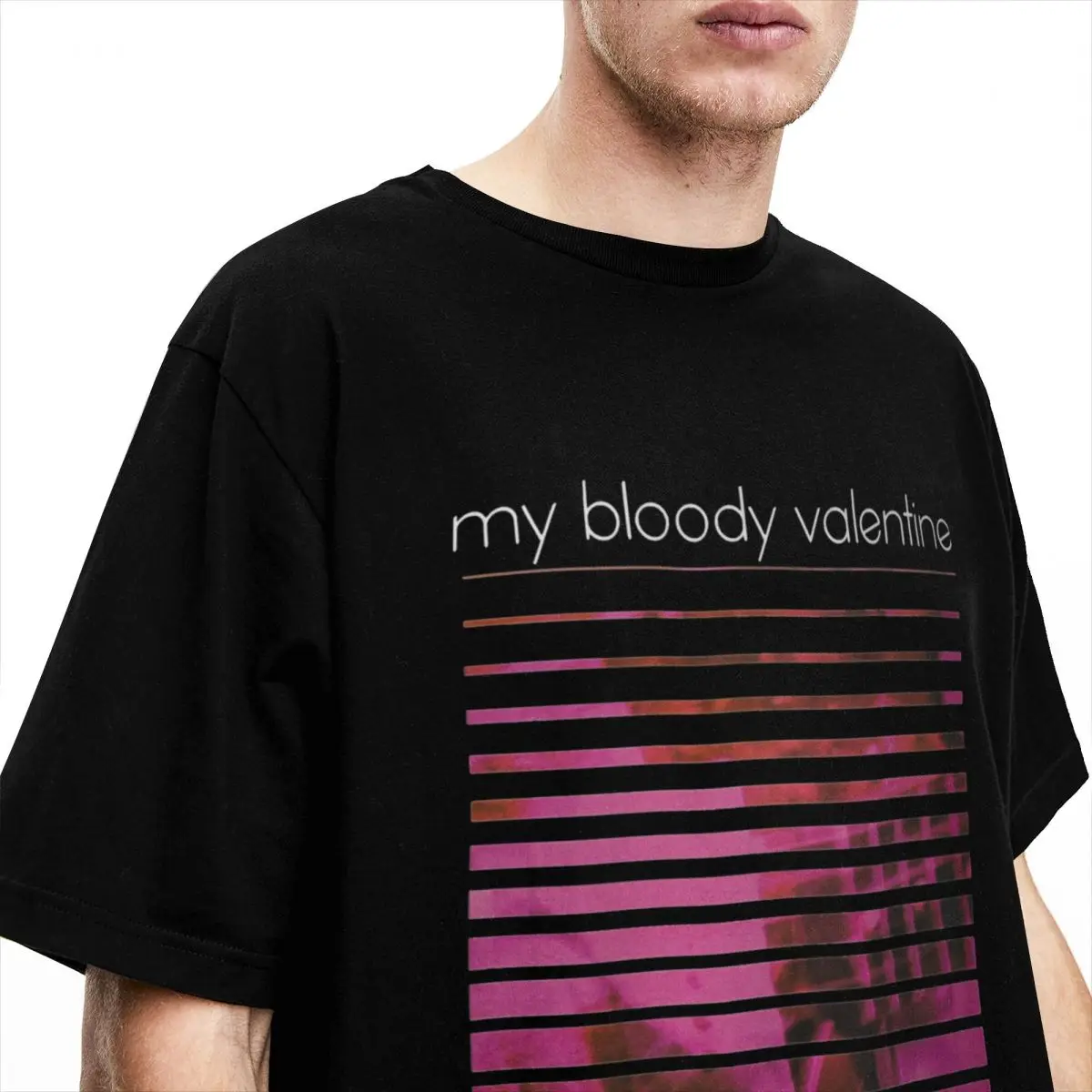 My Bloody Valentine Loveless Tribute Merch T-Shirts for Men Women Humor 100% Cotton Tees Short Sleeve Gift Idea Clothing