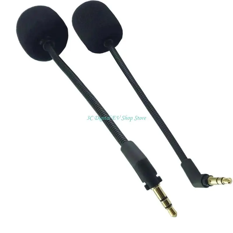 E74D Replacement Game Mics Microphone Boom 3.5mm for HECATE G33BT G4S Microphone