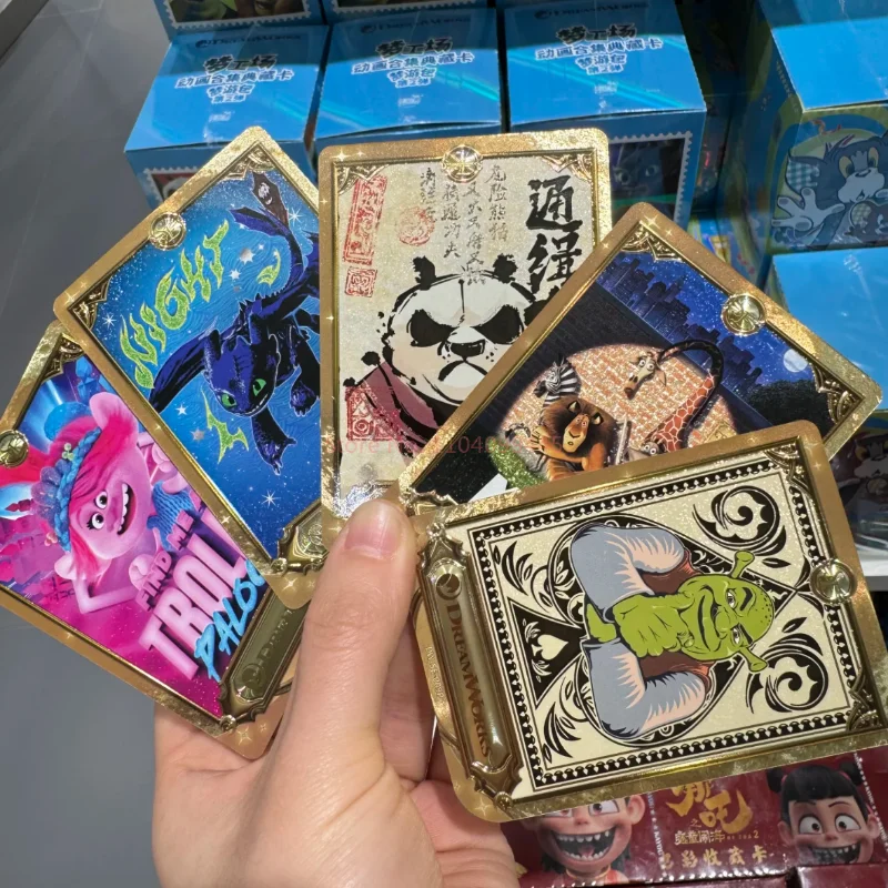 KAYOU Dreamworks Vol.2 بطاقة النوم المشي حزمة الكونغ فو باندا كيفية تدريب فيلم التنين والتلفزيون الرسوم المتحركة جمع بطاقة هدية