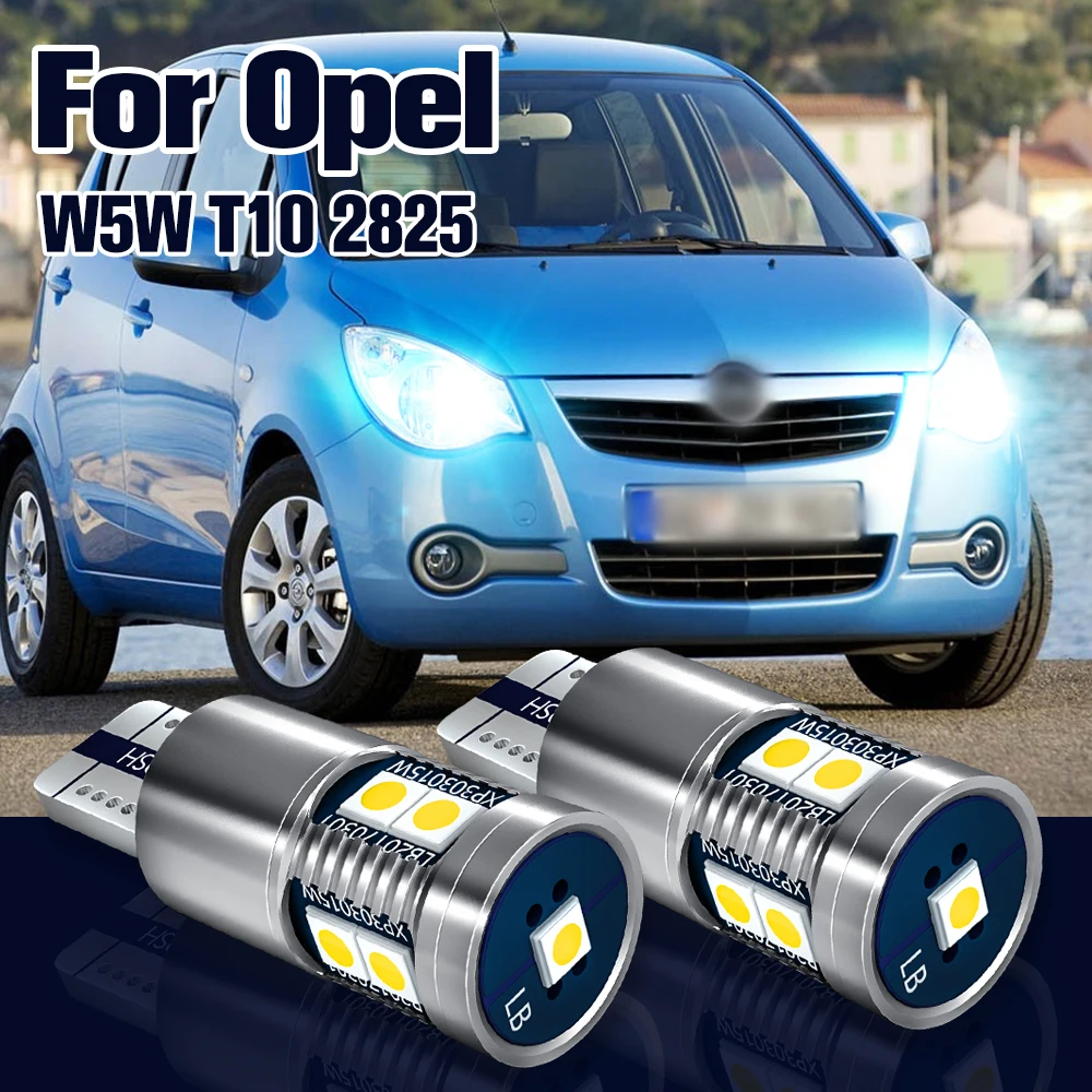 Clearance Light W5W T10 2pcs LED Parking Lamp For Opel Agila A B Antara Arena Astra F G H Corsa C D Frontera Meriva Tigra Vectra