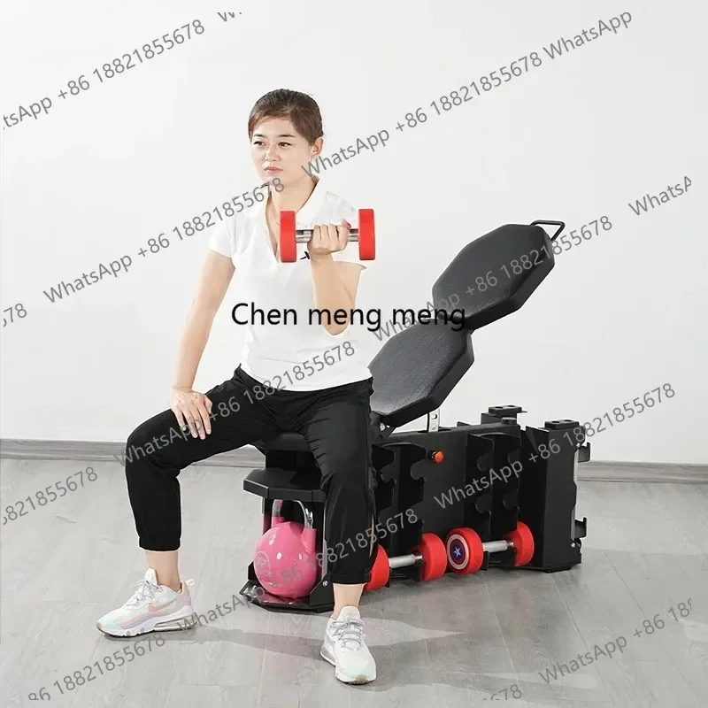 A49 Muscle Bench Commercial Dumbbell Stool Gym benches Weights Bench Bodybuilding Fitness Equipment Workout Home Exercise Motion