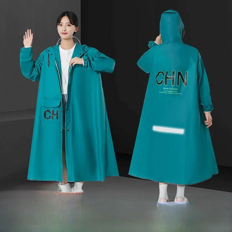 

2026 New Full Body Motorcycle Vehicle Riding Raincoat Lightweight Thickened Waterproof Overall Integrated Rainwear
