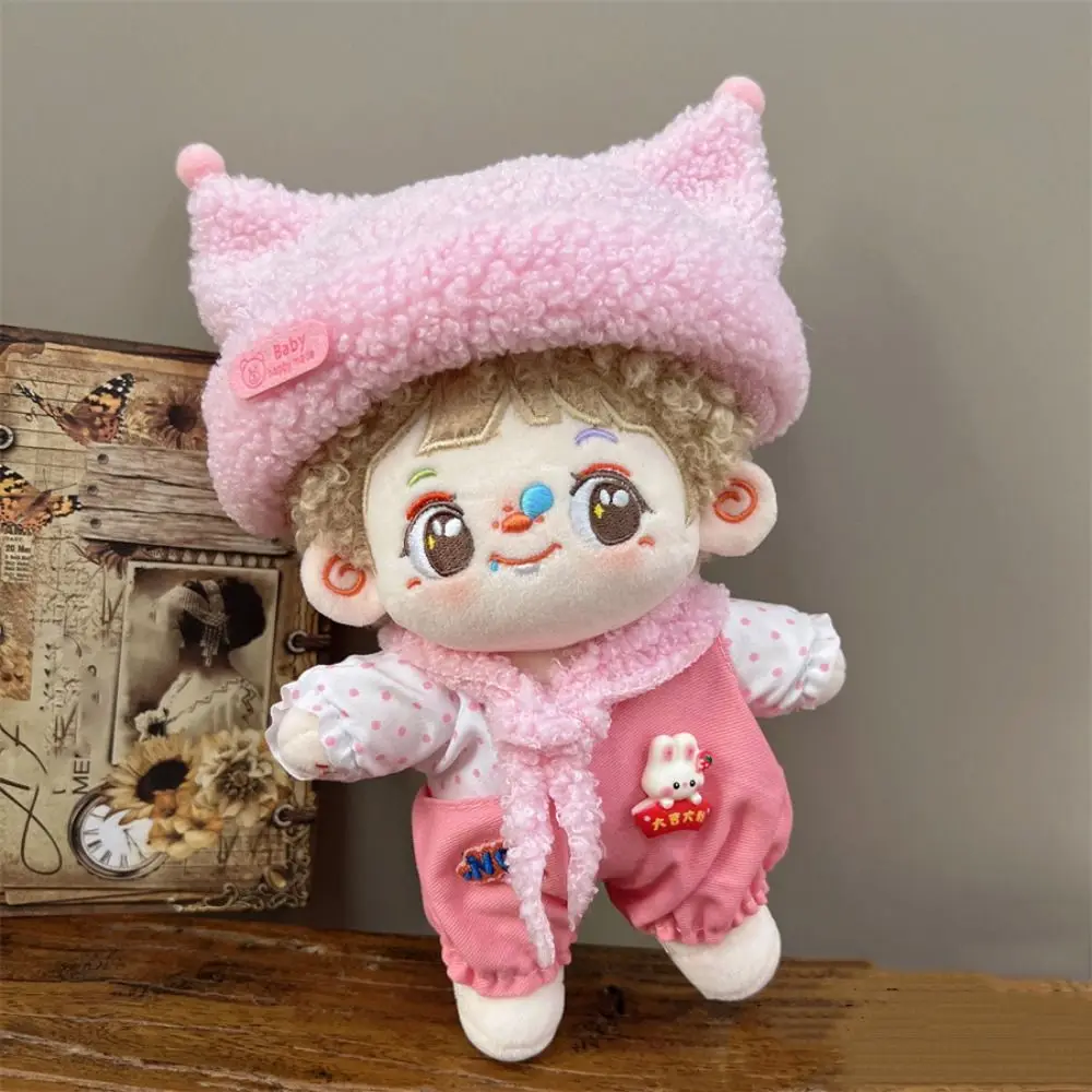 Jupe de princesse 20cm, robe de poupée en coton, vêtements de bricolage, Style académique, sans attributs, vêtements de poupées Kawaii, jolis vêtements de poupée en peluche