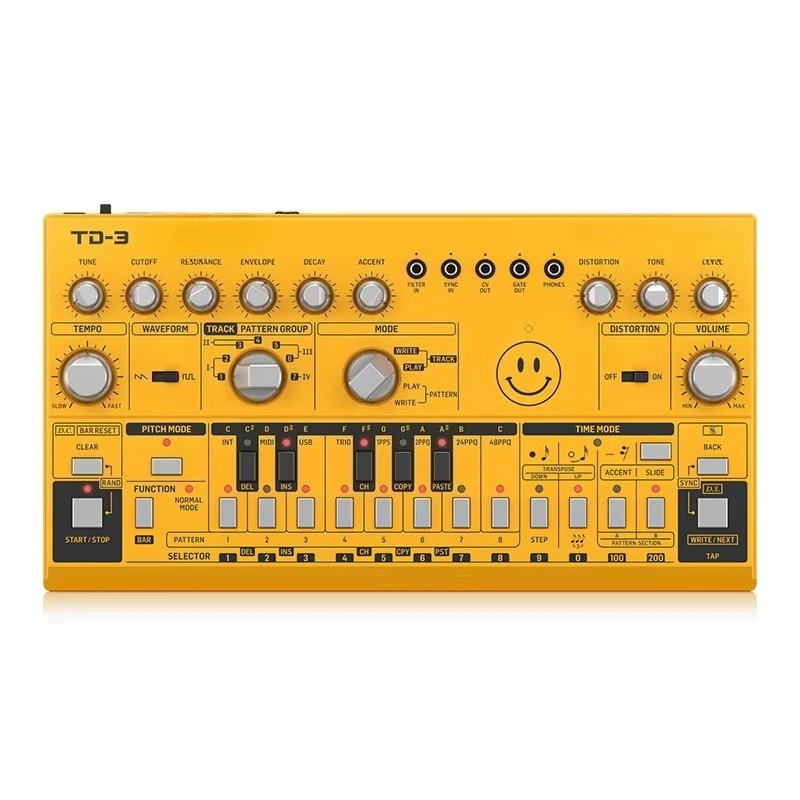 TD-3-MO-AM Professional Simulation MIDI Drum Machine Synthesizer Effect Device Synthesizer