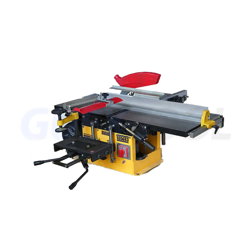 

Desktop Bench Planer Electric Woodworking Machine With 1.5kw Motor 200mm Max Planing Width Sliding Table