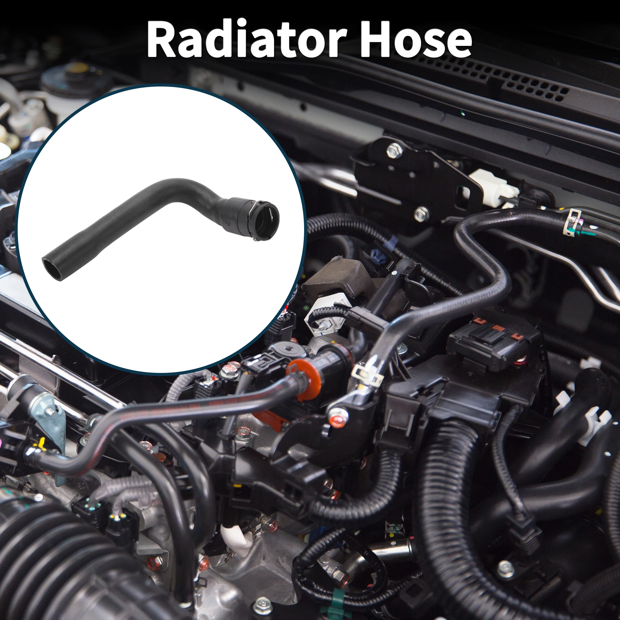 

UXCELL Шланг радиатора Водопроводные трубы для Audi A4 1995-2008 Резиновый пластик Черный 1 шт.