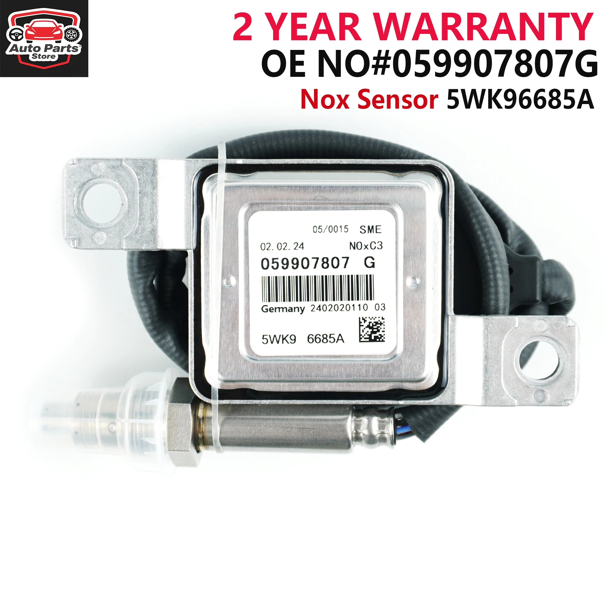 

059907807G 5WK96685A Датчик кислорода азота для VW Volkswagen Touareg 2009-2016 Audi Q7 TDI Prestige Premium Plus 2011 2012