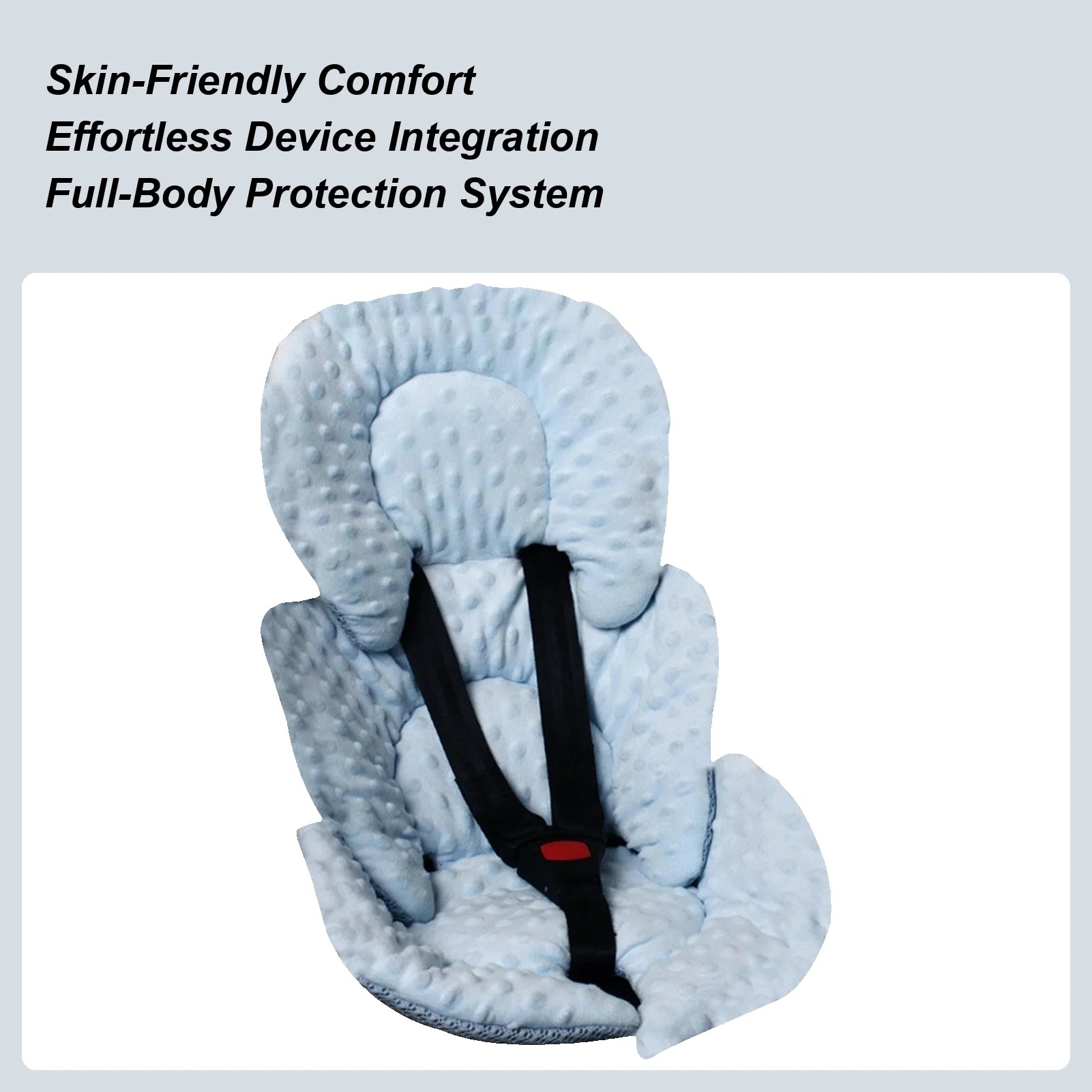 Stroller Liner 2 In 1 Reversible Breathable Supportive Mat Baby Stroller Padding Seat Liners For Comfort Support Boys Toddler