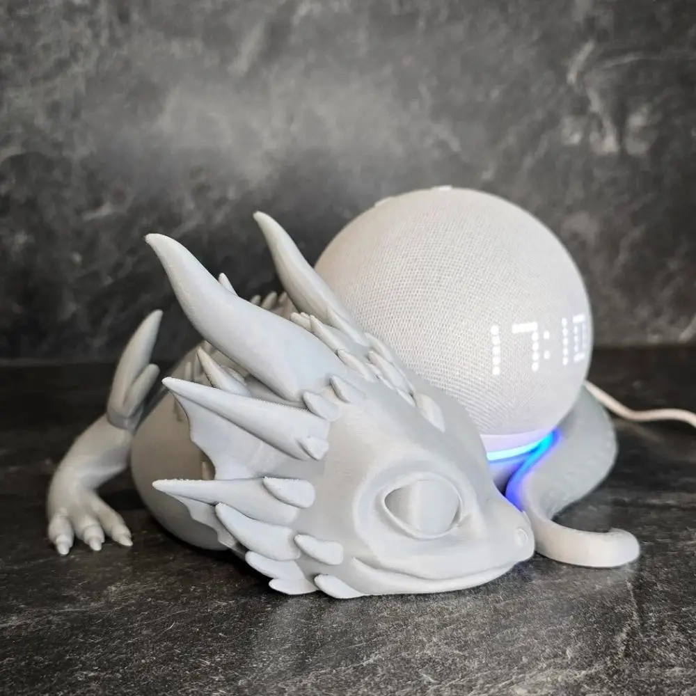 

Dragon Shaped Speaker Holder Multifunction Innovative Storage Holder Frame Storage Exquisite Design Speaker Bracket