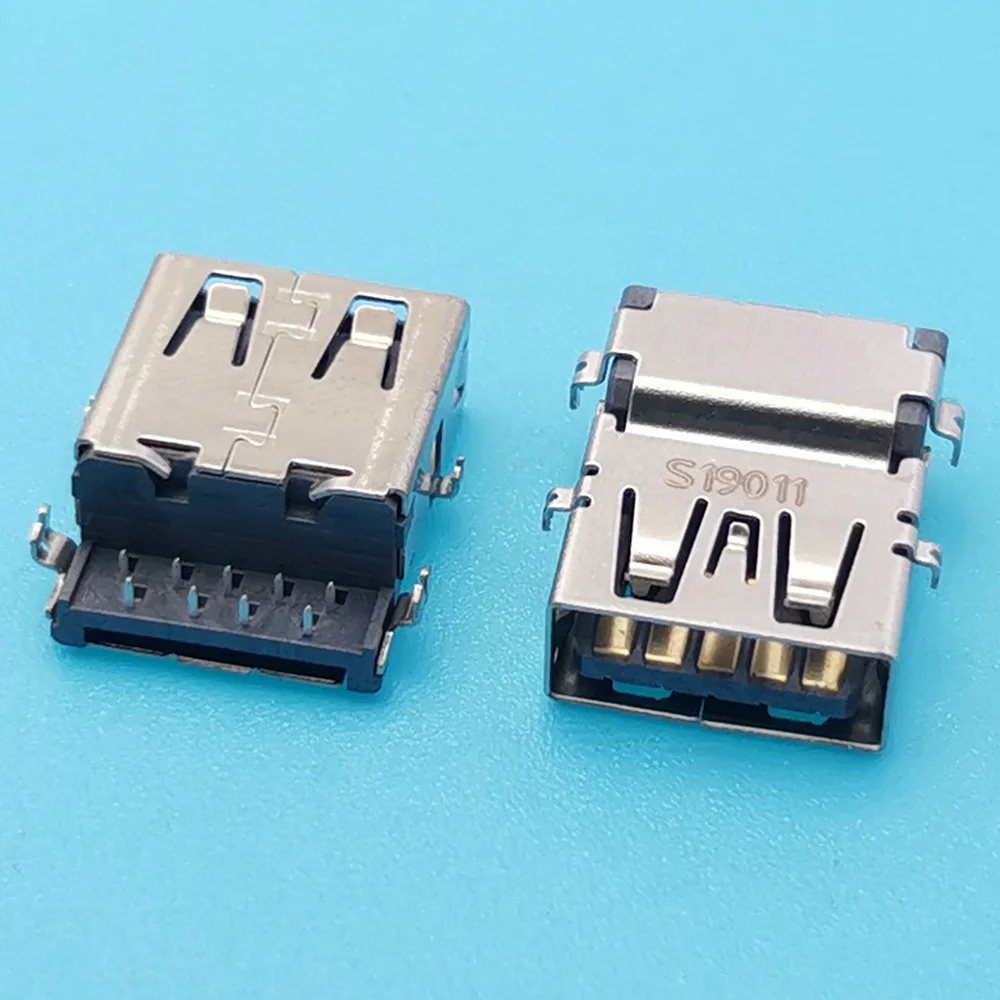 5pcs New USB 3.0 Type A Female Jack Connector For Lenovo Acer Asus Laptop Universal 3.0 USB Socket Jack Data Transmission Port