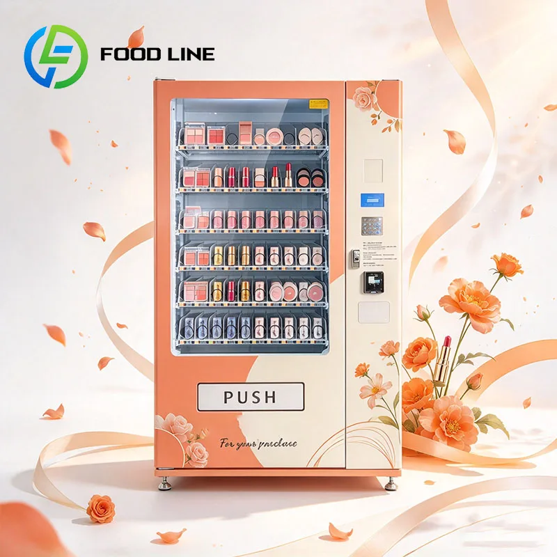 Beauty Vending Machine Makeup Vending Machine Cosmetics Retail Lipstick Eyeliner Powder Self Service Customized