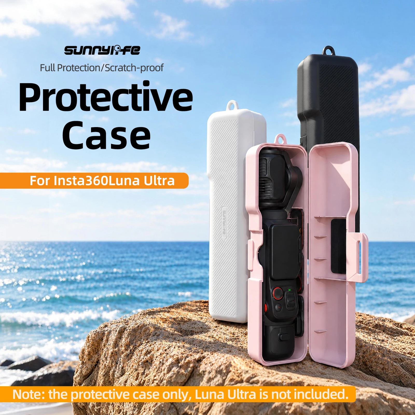 Camera Protective Cover for Insta360 Luna Ultra Hard Shell Screen Protective Storage Case Box Full Inclusive Filter Storage Case