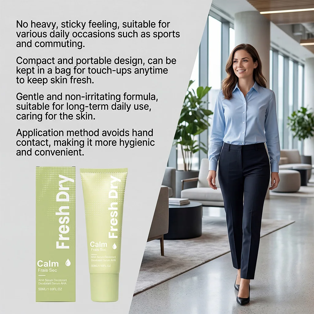 Picture 7: AHA Antiperspirant Cream Underarm Odor Eliminator Anti-Sweat Armpit Long-Lasting Refreshing Fragrance Moisturizes Body Deodorant