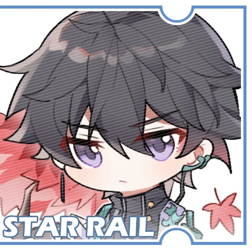 Anime Honkai: Star Rail Yanqing Seele Vollerei Jingyuan March 7th Bronya Zaychik Cartoon Acrylic Keychain Bag Pendant