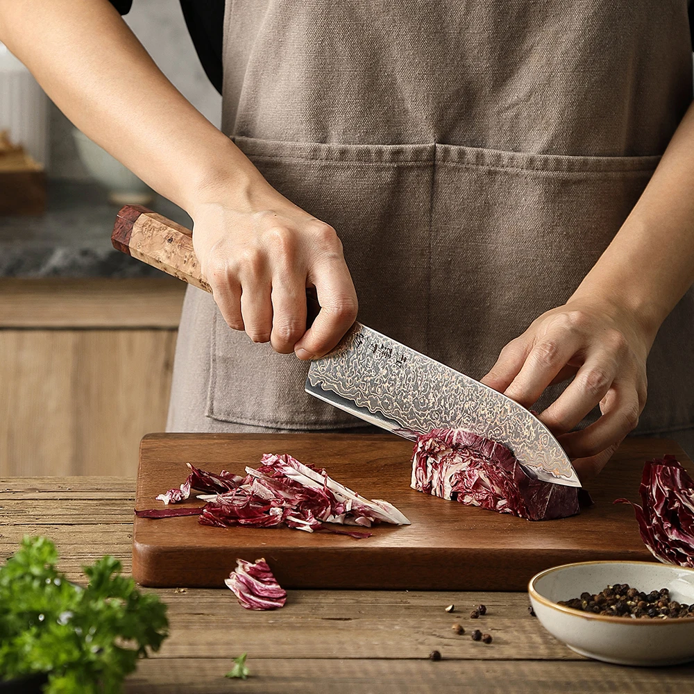 Hezhen 7.2" Santoku — photo 6
