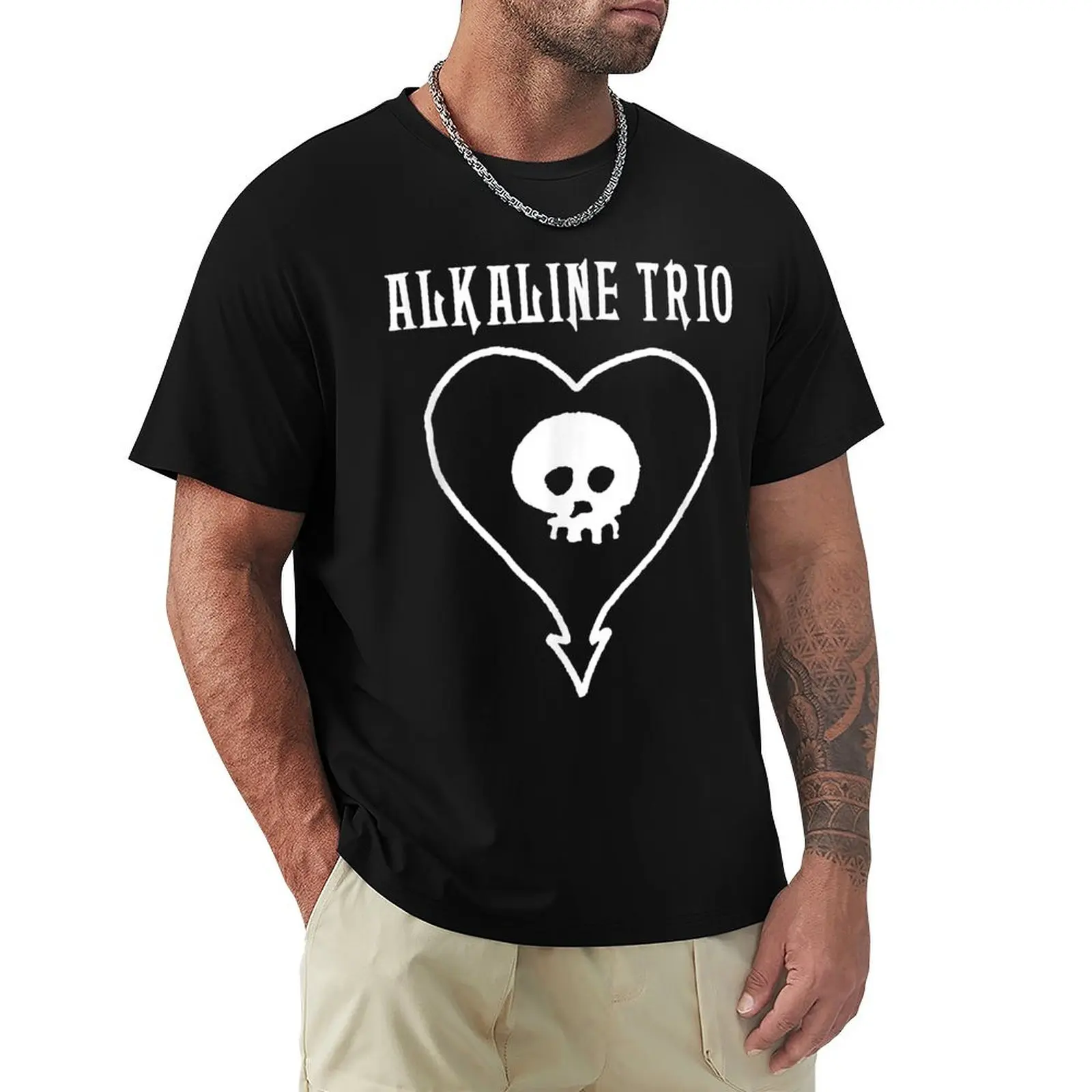 Alkaline Trio T-Shirt Sweat Absorbing Sports Tee Shirt