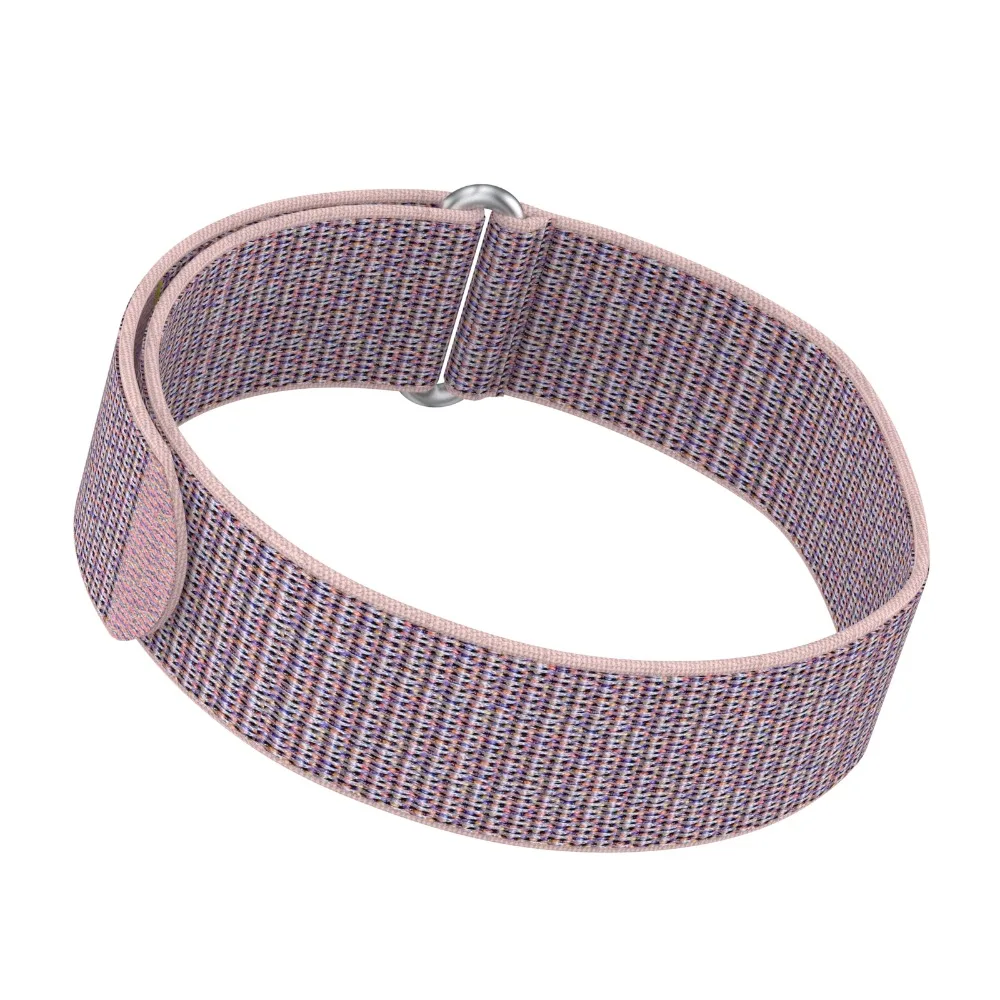 New Nylon Sport Band Loop Design Soft Fitness Tracker Strap Adjustable 20mm Replacement Wristband for Hume Band for Men Women