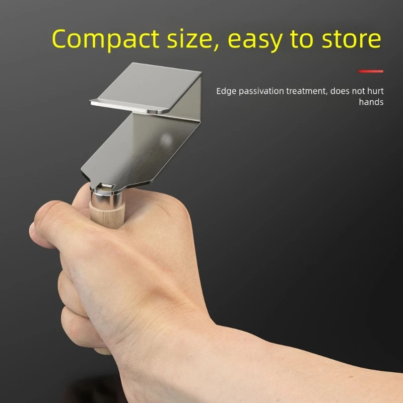 Morsetto per pannello da soffitto in alluminio da pezzo Strumento installazione per lavorazione del legno con manico