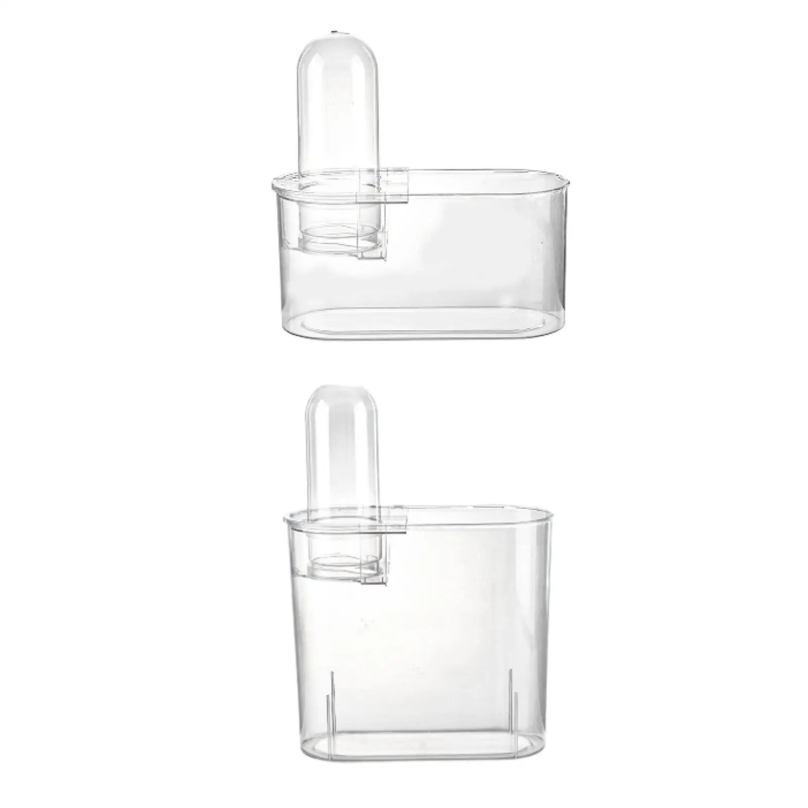 بيتا خزان الأسماك وعاء السمك متعدد الاستخدامات قوي مع غطاء محكم الغلق سطح المكتب الصغير حوض السمك الموئل لمكتب غرف المعيشة زخرفة ديكور #3