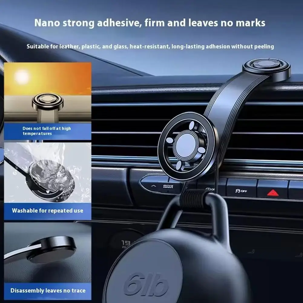 NEW Magnetic Car Phone Holder Stand Car Air Outlet Navigation Bracket For Magsafe Support GPS Mobile Bracket Auto Interior Decor image 6