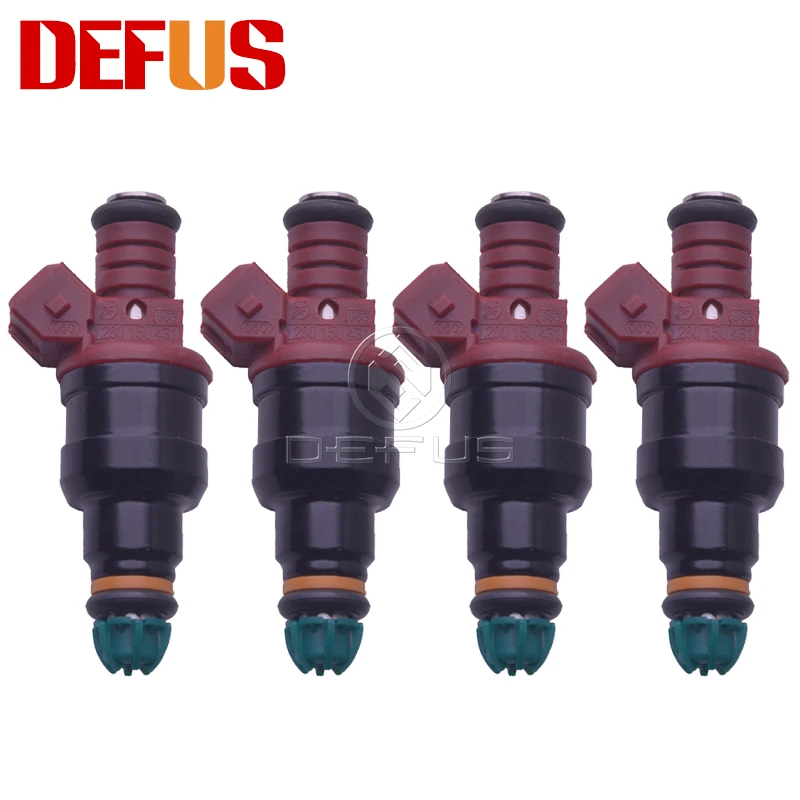 

DEFUS 4pcs Wholesale Original Quality Fuel Injector Nozzle OEM 0280150431 for SAAB 9-3 900 9000 2.0L 2.3L TURBO Engine Injector
