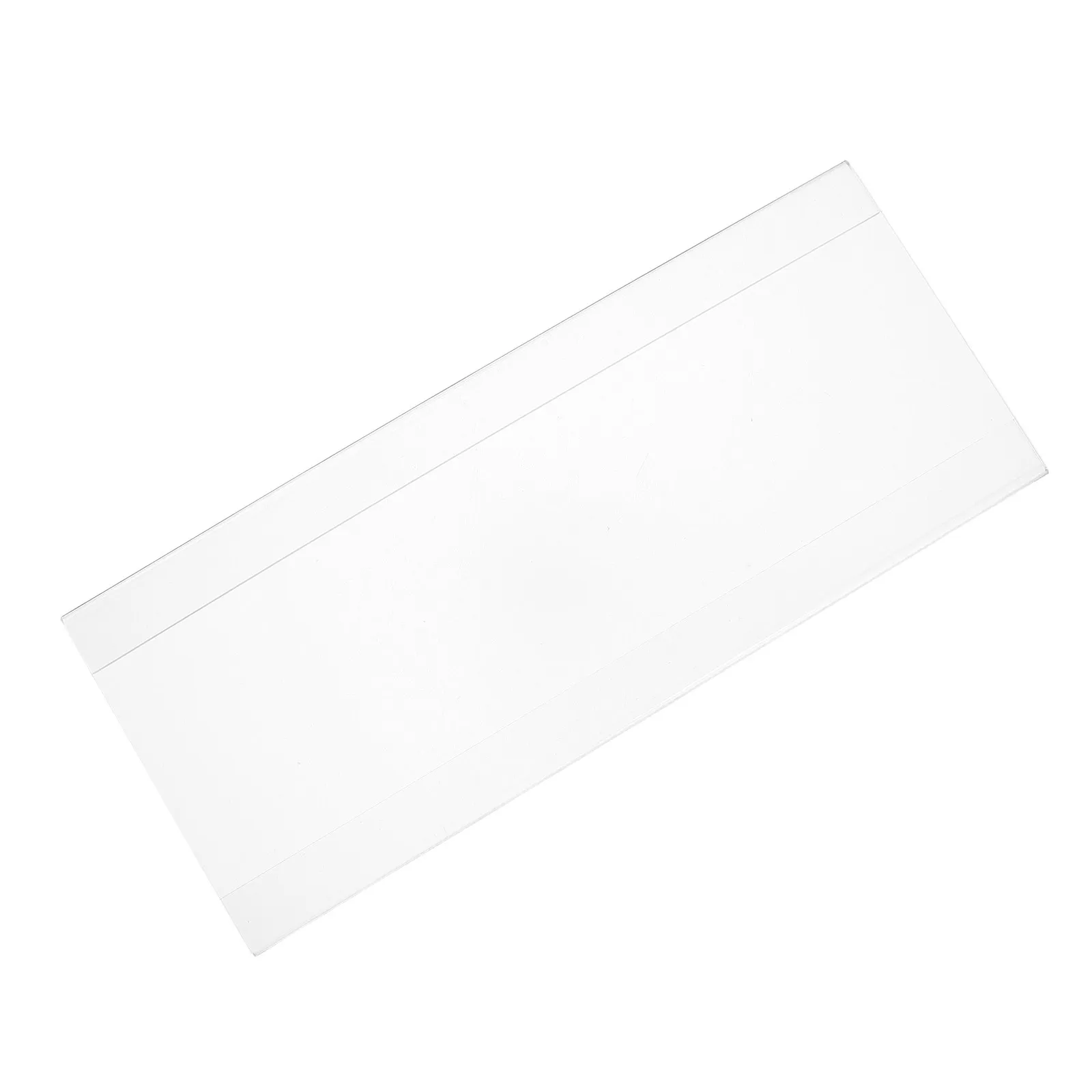 Business License Stand Transparent Acrylic Display Holder Office Desk Sign Frame Shelf License Rack Organizer view 2