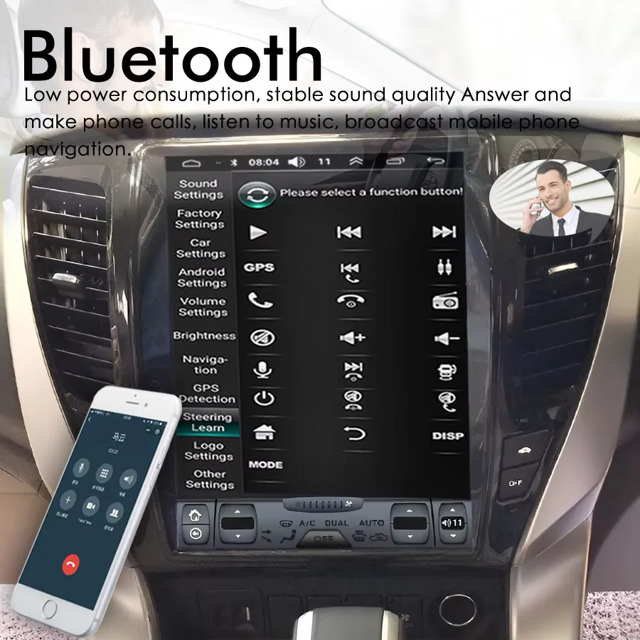 

For Mitsubishi Pajero Sport 2016 - 2018 Android Car Radio Wireless Carplay Stereo Receiver Autoradio Multimedia Player GPS Navi