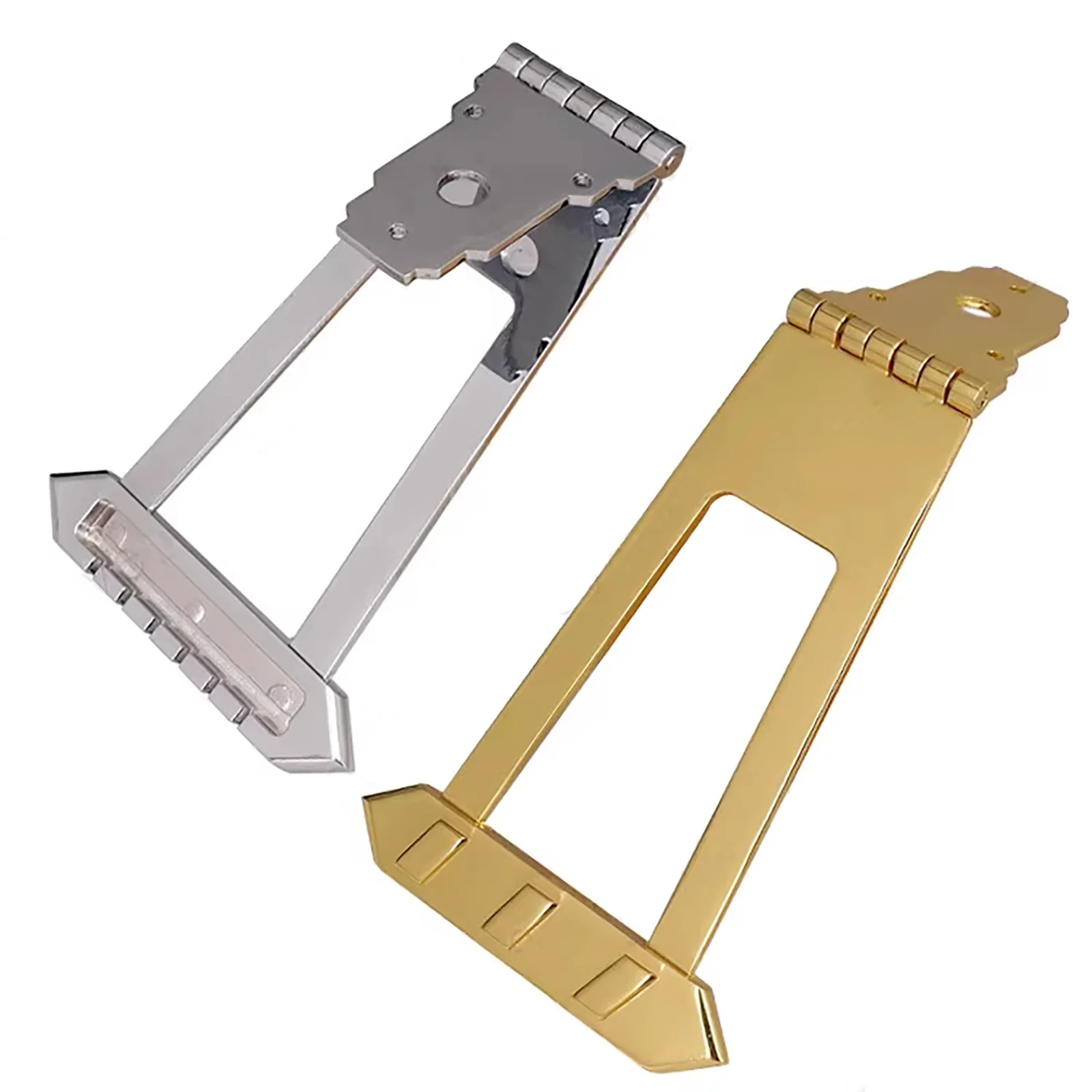 Imagem -05 - Guitarra Elétrica Trapézio Tailpiece Cordas Corpo Semi-oco Archtop Jazz Acessório Peça de Substituição