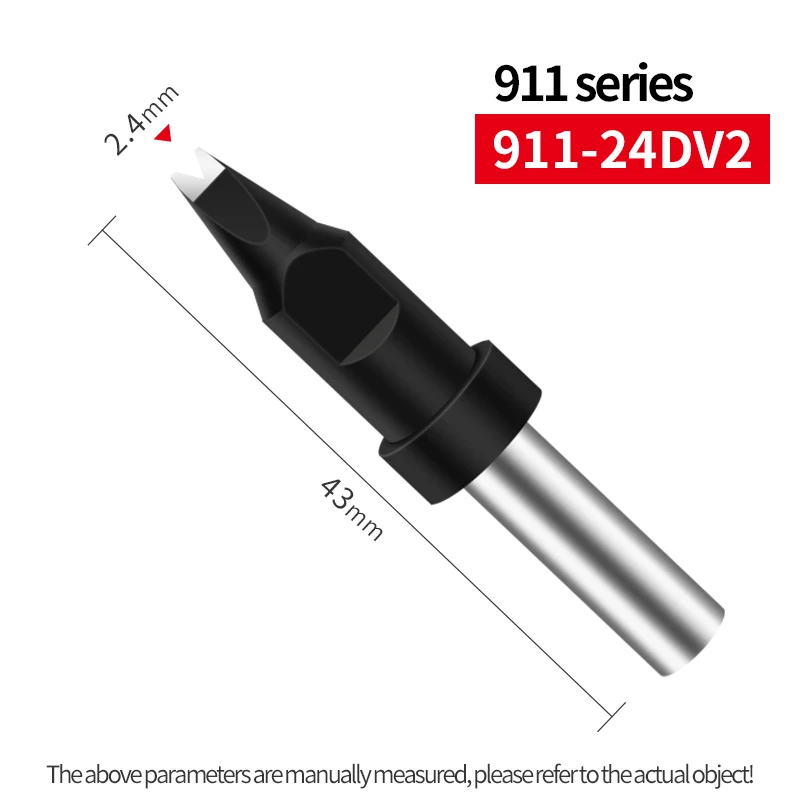 ZHZZ 911-16DV2 20DV2 24DV2 30DV2 150W Soldering Tip Pure Copper Lead-free Heating Iron Tips For Automatic Soldering Machine