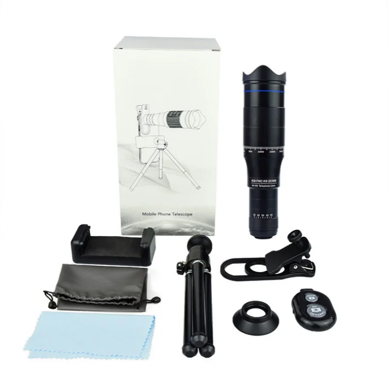 Directly From The Manufacturer 40 × Mobile Phone Telephoto Lens Adjustable Zoom High Power HD Monocular Camera Lens