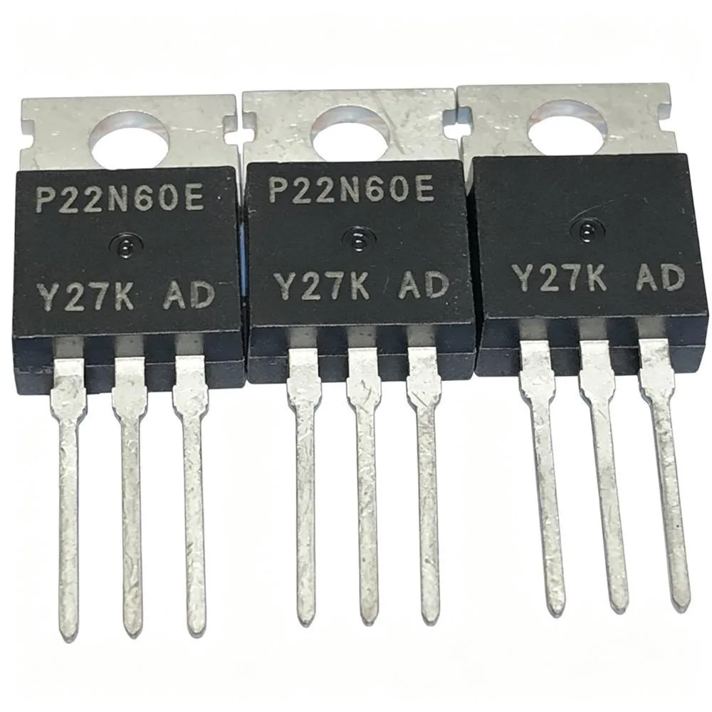 5PCS FDPF12N80 P22N60E SQP90P06-07L MAC212A-10 URF1220 2SB1369