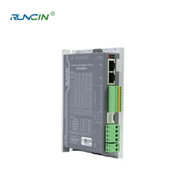 2025 Runcin New CANopen Closed Loop Stepper Driver 5A DC24V-50V CiA301 CiA402 for 2 Phase Nema 17/23/24 Closed-loop