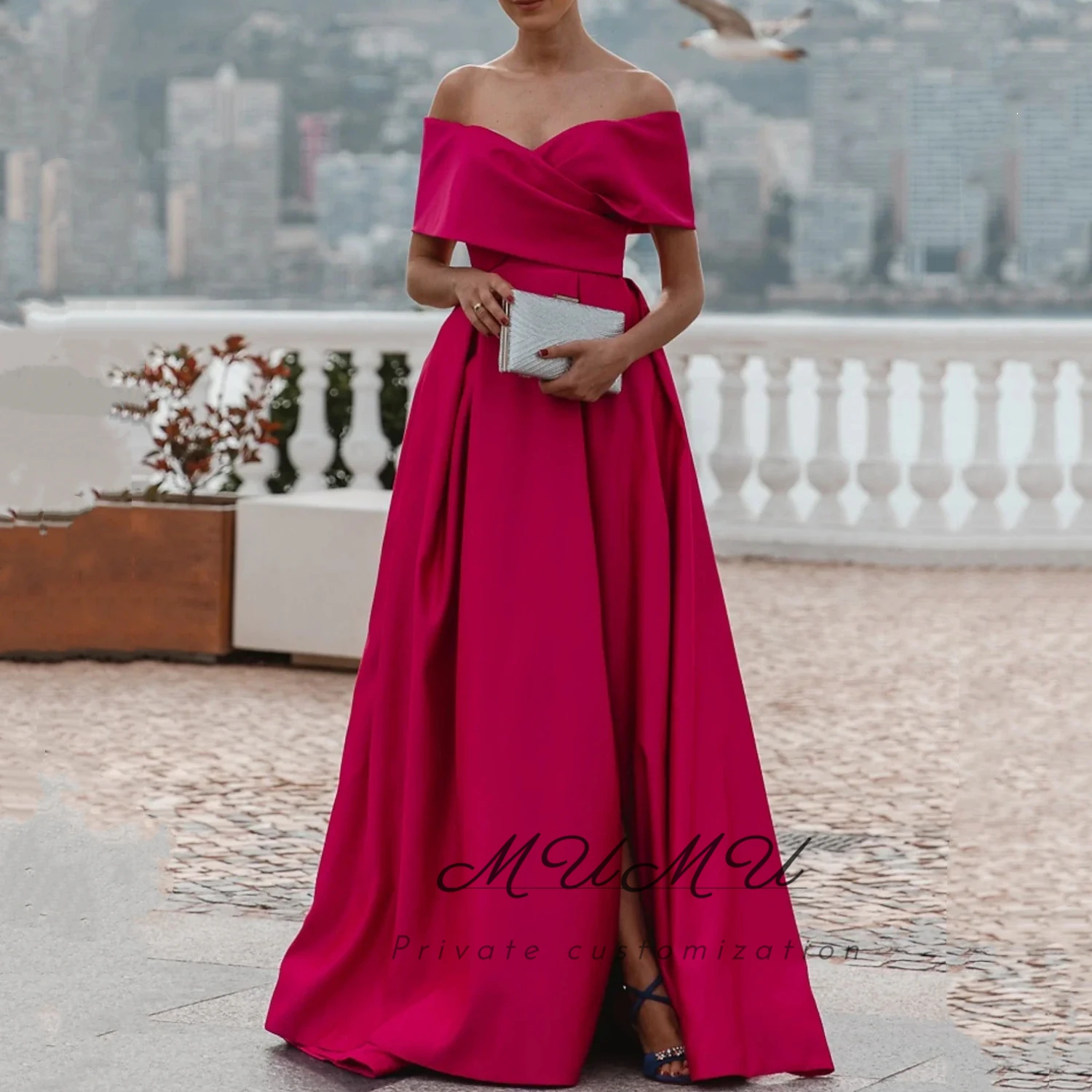 

MuMu Customized Elegant Cocktail Dresses Formal Occasion Dresses 2025 Woman Luxury Evening Dress Long Women's Dress Party dress