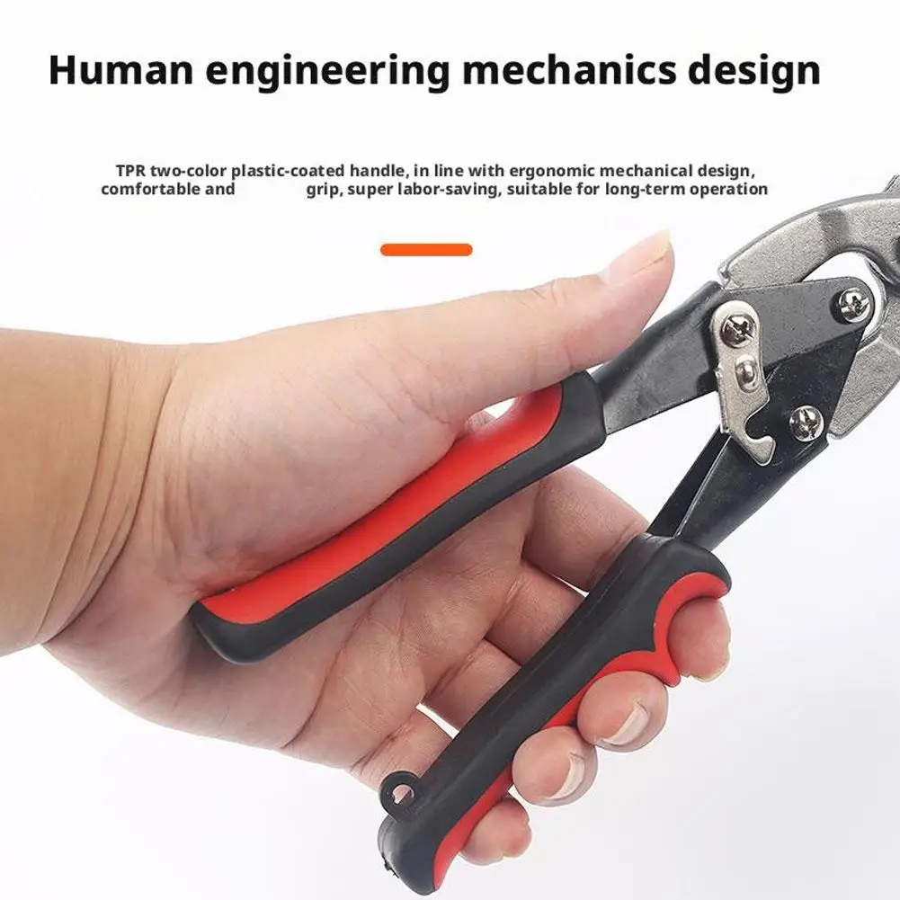 NEUE Multifunktionale Eisen Blatt Schere Luftfahrt Zinn Snips Heavy Duty Chrom Vanadium Stahl Metall Cutter Schere Für Schneiden Blatt – Detail 7