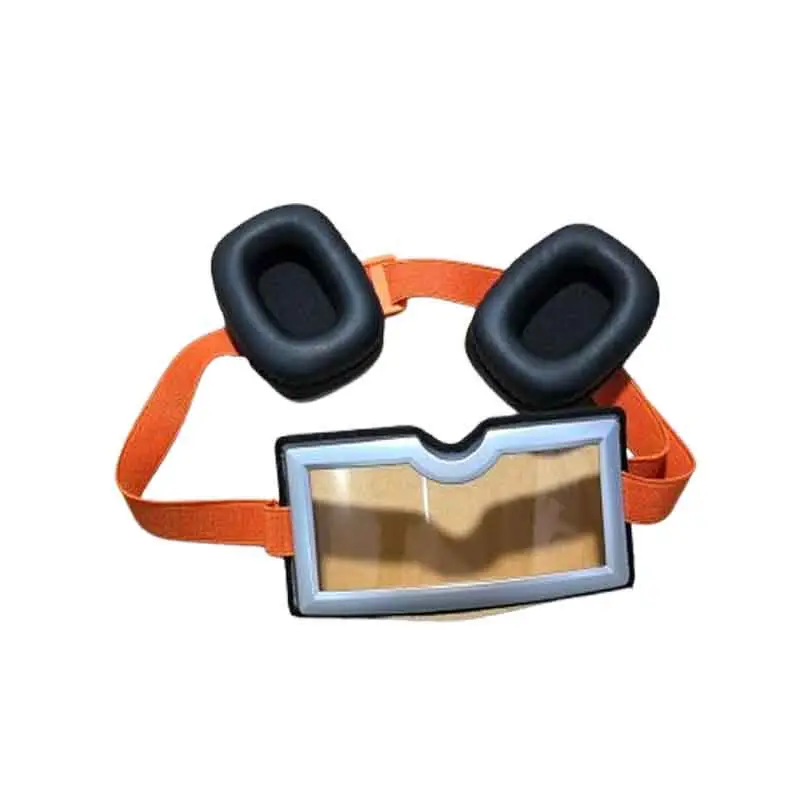 Uchiha Obito Goggles Anime Cosplay Props Ninja Glasses Anime Accessories ABS Size 5x2.5inch